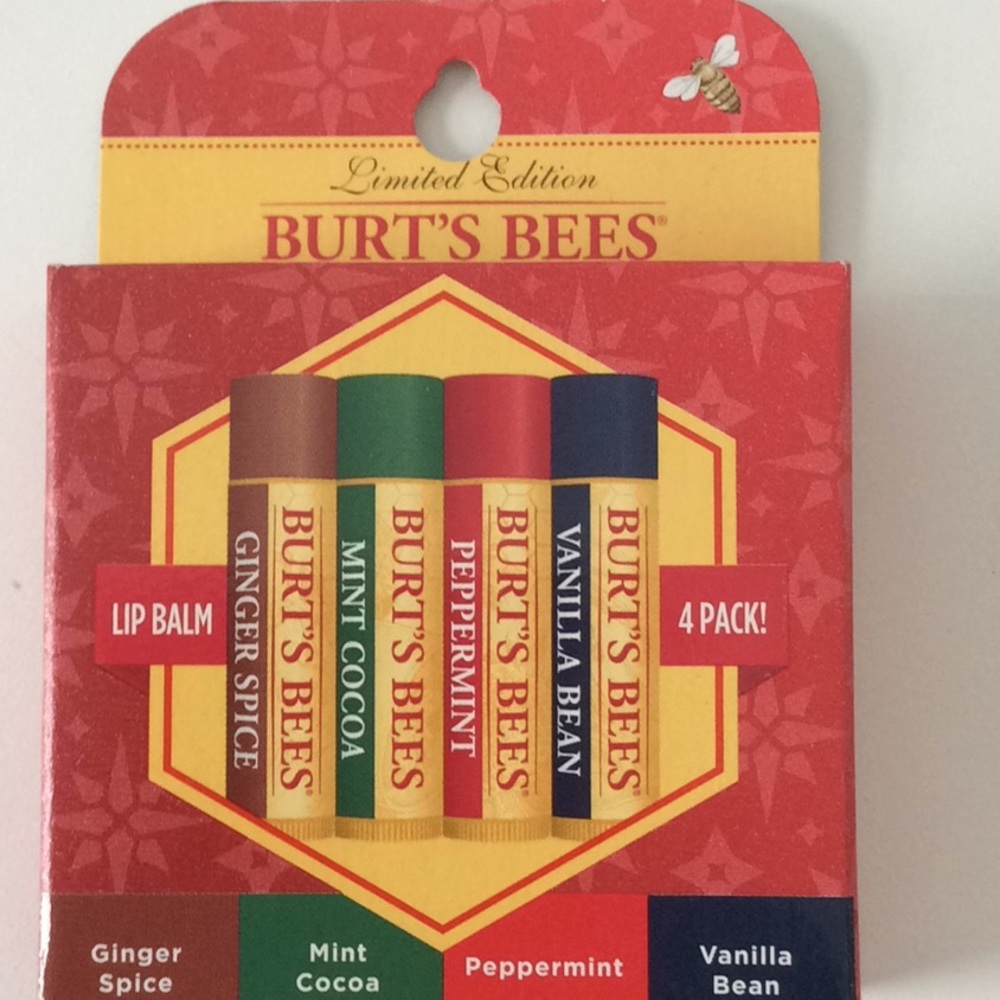 NEW Burt’s Bees Limited Edition Lip Balm Pack 🐝💄
